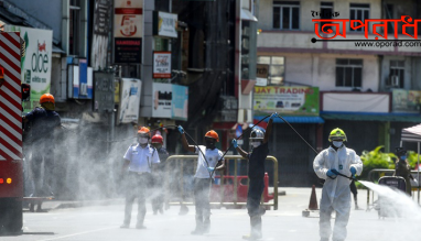 জীবাণুনাশক ছিটানো ‘অকার্যকর’ ও ‘ক্ষতিকারক’ : ডব্লিউএইচও