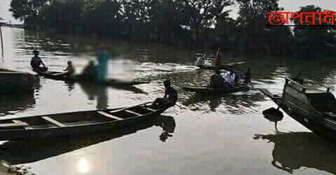 তাহিরপুরে বৌলাই নদীর উপর ব্রীজ চালু হলেও সুবিধা বঞ্চিত রতনশ্রী গ্রামের মানুষ।