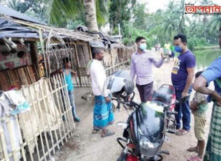 ঝিনাইদহ নাথকুন্ডু গ্রামে জুয়া খেলার আসর ভেঙে দিলেন ডাকবাংলা ক্যাম্প ইনচার্জ মোকলেছুর রহমান