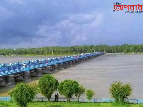 তিস্তার পানি আবারো বিপদসীমার ২০সেমি উপরে