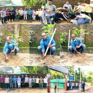 বঙ্গবন্ধুর জন্মশত বার্ষিকী উপলক্ষ্যে টেকনাফ উপজেলা ছাত্রলীগের বৃক্ষরোপন কর্মসূচী পালিত