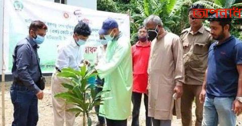 হাটহাজারীতে বঙ্গবন্ধুর জন্মশত বার্ষিকী উপলক্ষে বৃক্ষরোপন কর্মসূচীর শুভ উদ্বোধন