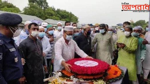 রাষ্ট্রপতির ছোট ভাই বীর মুক্তিযোদ্ধা আবদুল হাইকে পারিবারিক কবরস্থানে দাফন করা হয়েছে