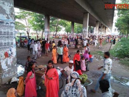 ভৈরবে নেই আর করোনা ভাইরাসের প্রতিক্রিয়া।