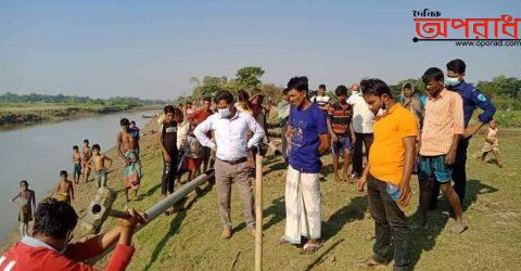 আজমিরীগঞ্জে অভিযান চালিয়ে ২টি ড্রেজার মেশিন ও ২ হাজার মিটার পাইপ জব্দ ও ধ্বংস