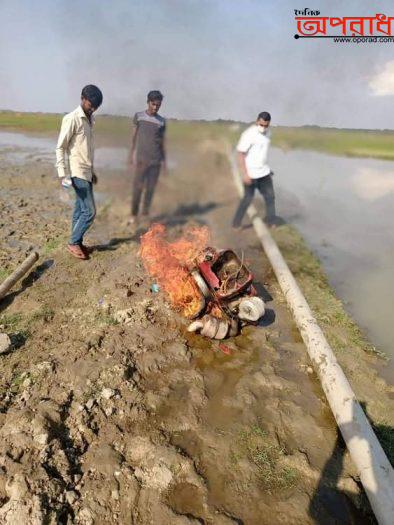 আজমিরীগঞ্জে পৃথক অভিযানে ৩ হাজার ফুট পাইপ ও ২ টি ড্রেজার মেশিন জব্দ ও ধ্বংস