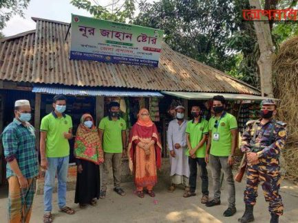 ভিক্ষাবৃওি থেকে কর্ম জীবনে ফিরলেন নোয়াখালীর নুর জাহান।