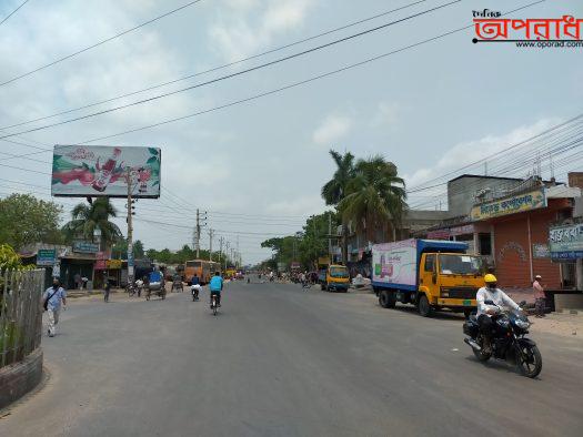 খুলনায় কড়াকড়ি ভাবে চলছে লকডাউন