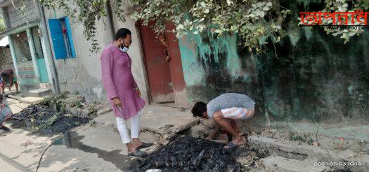 কোটচাঁদপুর পৌর ১নং ওয়ার্ডের উন্নয়নে কাজ করে যাচ্ছেন কাউন্সিলর হানিফ