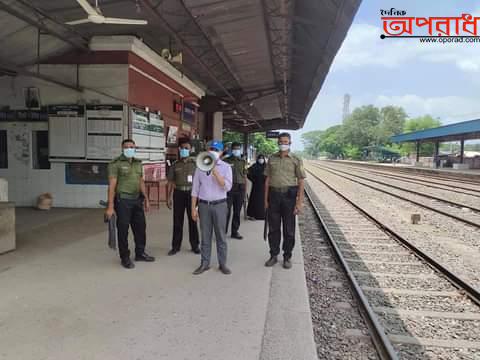 কুষ্টিয়ার ভেড়ামারায় লকডাউনের তৃতীয় দিনে ইউএনওর অভিযান অব‍্যহত।