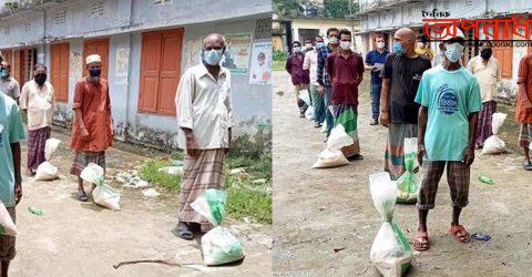 কলাপাড়ায় ৮৪ অসহায় ও দুস্থ পরিবারকে খাদ্য সহায়তা দিলো উপজেলা প্রশাসন ॥