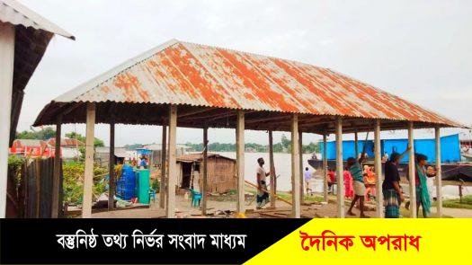 দৌলতদিয়া লঞ্চঘাট এলাকায় আবারও পদ্মার তান্ডব