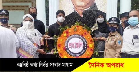 মধুপুরে যথাযোগ্য মর্যাদায় জাতীয় শোক দিবস পালিত