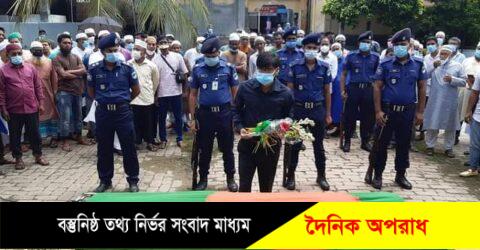 রাষ্ট্রীয় মর্যাদায় বীর মুক্তিযোদ্ধার দাফন সম্পন্ন