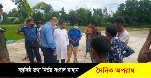 চুনারুঘাটে অবৈধভাবে বালু উত্তোলন করায় এক ব্যক্তিকে জরিমানা