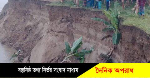 কুষ্টিয়ার অবৈধ বালি ব্যবসায়ীদের কারণে সাহেব নগর গ্রাম আজ বিলুপ্তির পথে