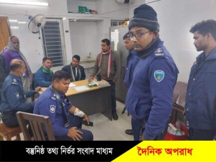 কোম্পানীগঞ্জে কাদের মির্জার বিরুদ্ধে ঝাড়ু মিছিল, ওসিসহ আহত ৭