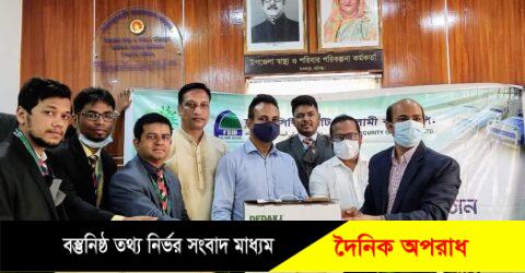 মাধবপুর স্বাস্থ্য কমপ্লেক্স অক্সিজেন কনসেনট্রেটর প্রদান।