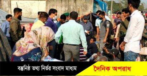 মুন্সীগঞ্জের শ্রীনগর ওরশে মাদক ব্যবসায়ী ও  মাদক সেবনকারী টাস্কফোর্স অভিযানে আটক