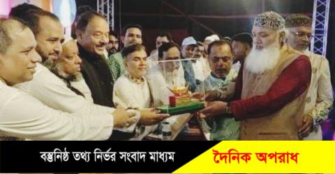 মুন্সীগঞ্জে পুনরায় মেয়র নিবার্চিত হওয়ায় হাজী মোহাম্মদ ফয়সাল বিপ্লবকে সংবর্ধনা