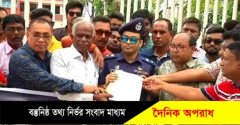 সাংবাদিক রুবেল হত্যায় জড়িতদের গ্রেফতারের দাবিতে এসপি অফিস ঘেরাও ও স্মারকলিপি প্রদান