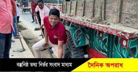 কুষ্টিয়া মাদক প্রতিরোধ কমিটির উদ্যোগে শেখ রাসেল সংযোগ সেতুর ময়লা পরিস্কার