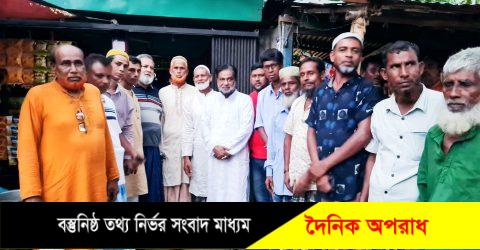 নবীগঞ্জে ভাইস চেয়ারম্যান পদপ্রার্থী চৌধুরী  অনর উদ্দিন জাহিদের ইমামবাড়ী বাজারে মতবিনিময় ও গনসংযোগ৷ 