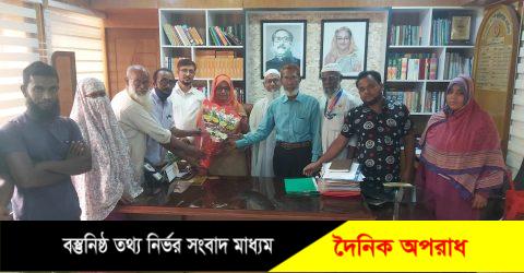 নন্দীগ্রামে মুক্তিযোদ্ধা ও মুক্তিযোদ্ধা পরিবারের সদস্যদের ইউএনও’র সাথে শুভেচ্ছা বিনিময়