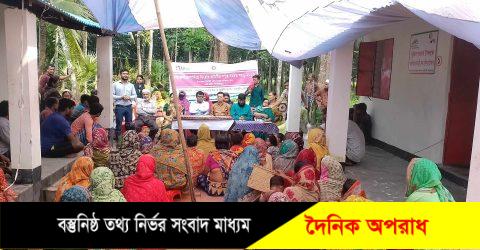 পিরোজপুরের কাউখালীতে বাল্যবিবাহ প্রতিরোধ সভা অনুষ্ঠিত 