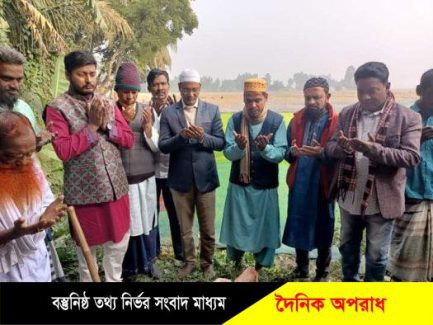 নন্দীগ্রামে কালিকাপুর সড়কপাড়া জামে মসজিদ সম্প্রসারণ ও ছাদ ঢালাই কাজ উদ্বোধন 