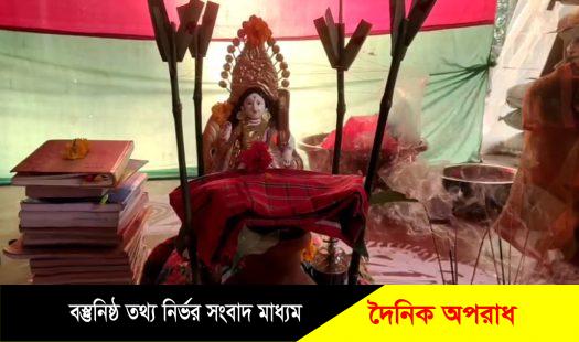 কলাপাড়ায় মন্দিরে মন্দিরে ও বিভিন্ন শিক্ষা প্রতিষ্ঠানে পালিত হলো সনাতন ধর্মালম্বীদের সরস্বতী পূজা