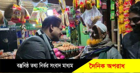 নন্দীগ্রাম উপজেলা পরিষদ নির্বাচনে চেয়ারম্যান পদে সম্ভাব্য প্রার্থী রানার গণসংযোগ