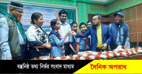 হিলিতে স্কাউট জনকের ১৬৭ তম জন্মবার্ষিকী উদযাপন