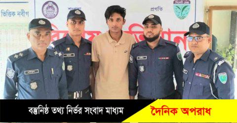 নবীগঞ্জে তাহসিন হত্যার প্রধান আসামী মান্না গ্রেফতার